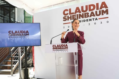Claudia Sheinbaum. 