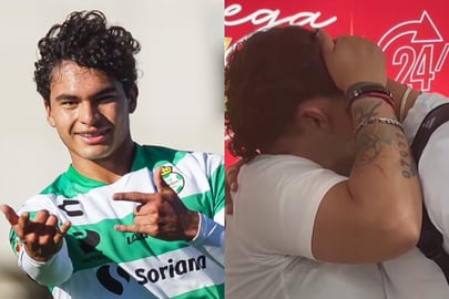 Así fue la emotiva despedida de Stephano Carrillo a su familia antes de partir al Feyenoord