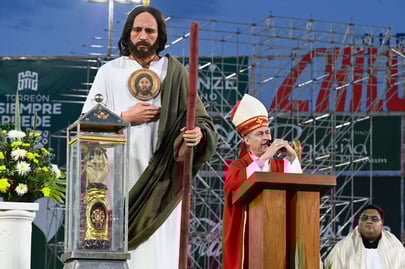 Con misa masiva, Diócesis de Torreón despide a las reliquias de San Judas Tadeo