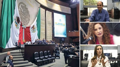 ¿Quiénes han presentado más iniciativas, los diputados federales o los senadores de Coahuila y Durango?