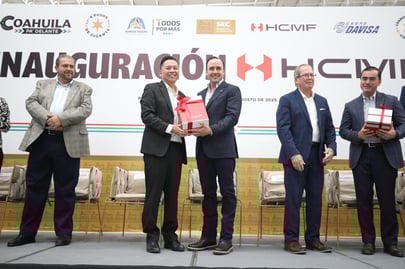 HCMF llega a Coahuila, inauguran planta en Ramos Arizpe con una inversión de 325 mdp