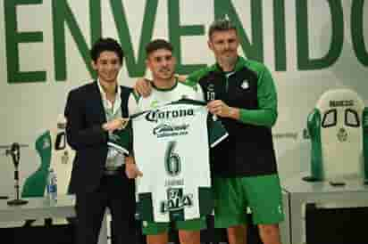 Club Santos Laguna: Presentan a Güemez como Guerrero