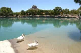 Parras de la Fuente Coahuila es uno de los lugares más demandados por los vacacionistas cercanos. (Fotografía de Ramón Sotomayor)
