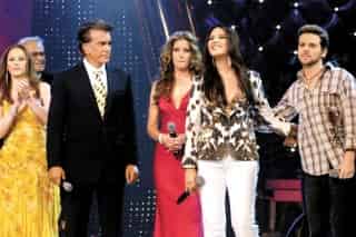 Durante el concierto número ocho de Disco de Oro, salieron eliminados Litzy y Los Hermanos Carrión. (El Universal)