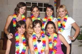 Lety Borunda, Lorena Iturbide, Daniela Meraz, Ale Rodríguez, Ana Cris González, Ely Serna y Paola Rivera.