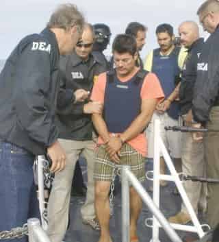 Francisco Javier Arellano Félix, alias “El Tigrillo”, fue detenido luego de una persecución a gran escala en agosto del 2006, a bordo de un yate pesquero ante las costas de Baja California. (Archivo)