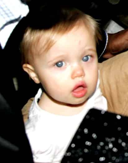 Es hija de Brad Pitt la bebé más influyente