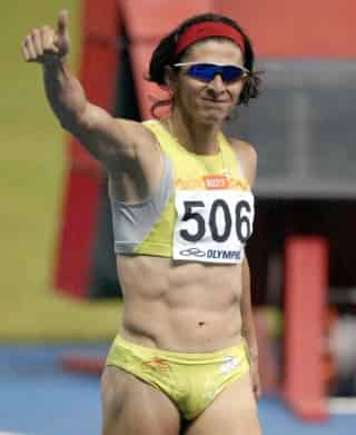 Ana Gevara asegura que no competirá en los juegos olímpicos de Beijing en el 2008 si no renuncia Mariano Lara a la presidencia de la Federación Mexicana de Atletismo (FMA). (Jam Media)