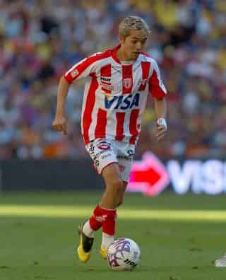 El “Parejita” López llegó a Cruz Azul procedente de los Rayos de Necaxa cedido a  prestamo por el torneo Clausura 2008. (Jam Media)