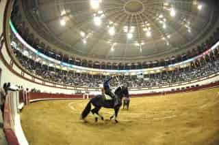 Seis orejas cortaron los toreros, dos Eulalio López “Zotoluco”, mismo número el español Pablo Hermoso de Mendoza y otro par Ignacio Garibay, en la corrida inaugural del Coliseo Centenario de Torreón ante un lleno total. (Fotografías de Ramón Sotomayor Covarrubias)