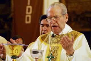 El cardenal Adolfo Suárez Rivera, arzobispo emérito de Monterrey, sufrió la noche del jueves un derrame cerebral. (El Universal)