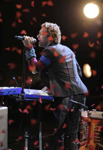 Chris Martin acaba de confesar que tiene el hábito de tomar drogas preescritas. (AP)