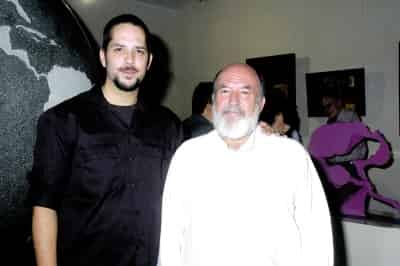 David y Rogelio Madero inauguraron Environmental Art.
