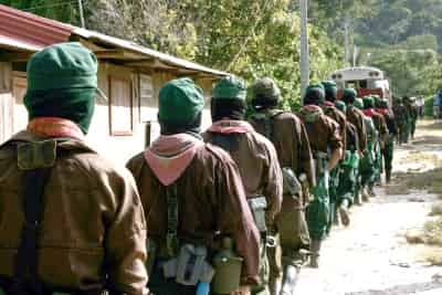 La Coordinación para el Diálogo y la Negociación en Chiapas, de la Secretaría de Gobernación, tiene más de 3 años que no intenta entrar en contacto con la comandancia del EZLN. (Archivo)