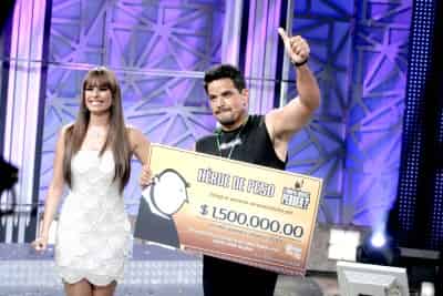 Nacho sumó un total de 70.98 por ciento de peso perdido, convirtiéndose en el gran ganador. (El Universal)