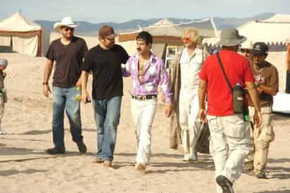 El equipo de filmación permanecerá hasta el cuatro de octubre en la reserva ecológica.