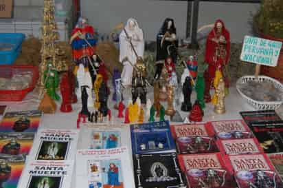 La 'Niña blanca' mejor conocida como La Santa Muerte