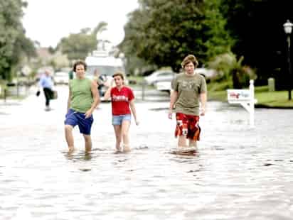 “Fay” entró a los registros como la tormenta que afectó al estado de Florida en cuatro ocasiones distintas. (Archivo)