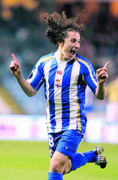 Andrés Guardado fue considerado el 	mejor jugador del Deportivo La Coruña en 2008. (EFE) 
