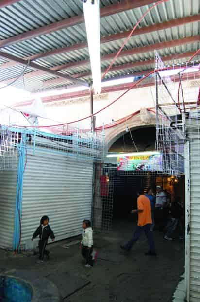 La parte externa del ex Cuartel Juárez es la más expuesta a colapsar en caso de alguna eventual nevada, por lo que se colocará una techumbre provisional.