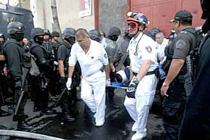 Varios jóvenes resultaron heridos por una riña que se registró ayer en el Tutelar para menores ubicado en la zona de San Fernando, en la delegación Tlalpan, en el DF. (El Universal)