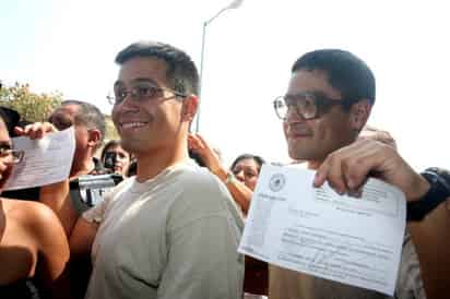 Liberados. Los hermanos Héctor y Antonio Cerezo Contreras, fueron puestos en libertad tras permanecer siete años en prisión.