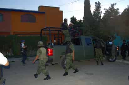 Operativo.- Federales aseguraron una 'casa de seguridad' en la colonia La Fuente.