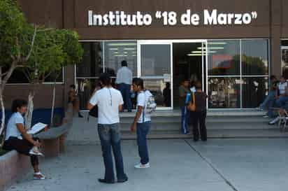 Termina paro. La madrugada del martes fueron entregadas las instalaciones del Instituto 18 de Marzo. 