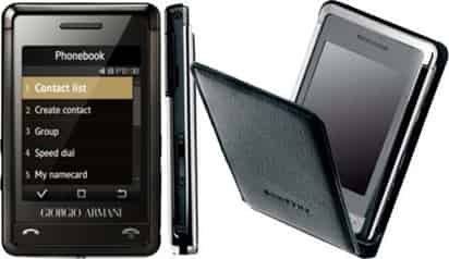 Moda. El dispositivo móvil busca ser elegante e imponer una tendencia en el diseño de celulares.