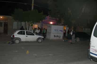 Muertos. La balacera registrada ayer en el sector conocido como El Parralito en Gómez Palacio, dejó como resulatdo 4 muertos y 1 herido. EL SIGLO DE TORREÓN
