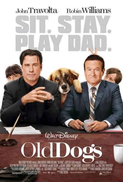 'Old Dogs'. John Travola y Robin Williams.