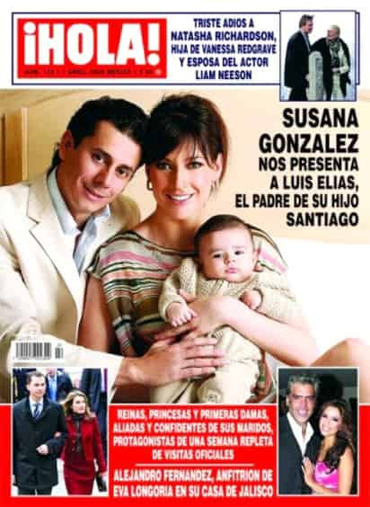 Luego del escándalo causado por la paternidad de Santiago, hijo de la actriz Susana González, ahora está confirmado que su progenitor es Luis Elías.