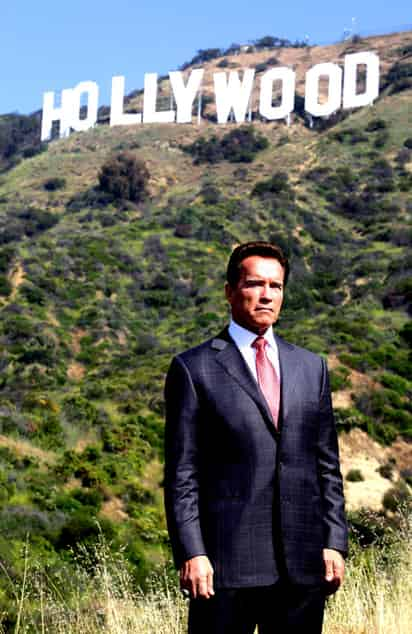 El letrero de Hollywood le dará la bienvenida a soñadores, artistas y fisiculturistas austriacos por muchas generaciones”. ARNOLD SCHWARZENEGGER Gobernador de California y actor