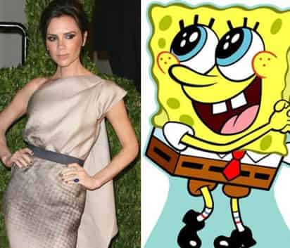 La ex Spice Girl se convertirá en un personaje animado para un capítulo de Bob Esponja.