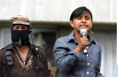 Cargos. La hija del líder de Atenco, Ignacio del Valle, enfrentaba una orden de aprehensión por secuestro.  AGENCIA REFORMA