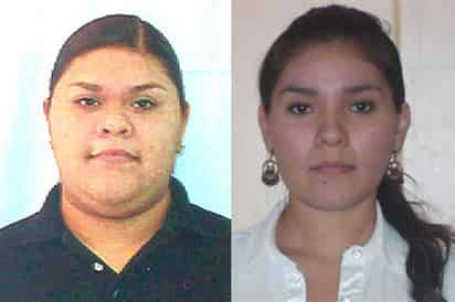 Detenidas. Sandy Karina Hurtado Molina y Mariana Guadalupe Flores Ramírez, por robar en su centro de trabajo.  EL SIGLO DE TORREÓN