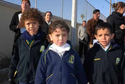 Alberto, Santiago y Adolfo. 
