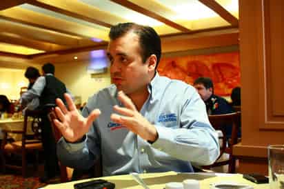 Sin rencores. Jesús Ramírez, precandidato del PAN al Senado, dice que busca la unidad del partido.