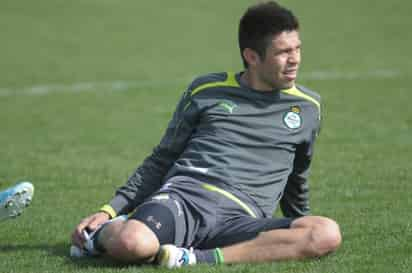 Con renovados bríos, el seleccionado nacional de Santos Laguna, Oribe Peralta, se reincorporó a los trabajos de los Guerreros.