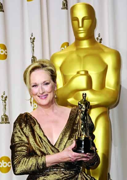 Meryl Streep, quien ganó la estatuilla por la cinta La Dama de Hierro, dice que se siente emocionada por su triunfo