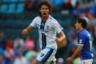 Isaac Romo le anotó al Cruz Azul el sábado. (Jam Media)
