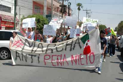 Dan detalles. La segunda marcha 'Yo soy 132' en la región se realizará desde Ciudad Lerdo hasta la Alameda de Torreón, la convocatoria ya se encuentra en las redes sociales.