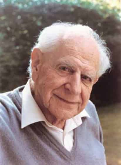 Karl Raimund Popper, destacado filósofo de la ciencia. INTERNET