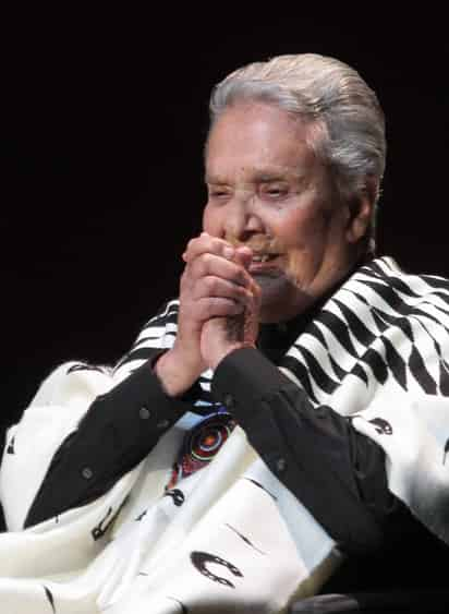 Chavela Vargas fue internada desde hace siete días en el Hospital Inovamed, donde permaneció con un diagnóstico de “paciente grave” y con el pronóstico clínico reservado.(ARCHIVO) 