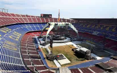 El camp nou es el estadio con más capacidad en Europa y es la casa del FC Barcelona. ARCHIVO