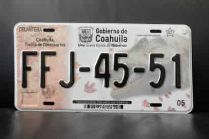 El titular de la citada dependencia, Ismael Ramos Flores, precisó que el costo de las placas nuevas es de 628 pesos.