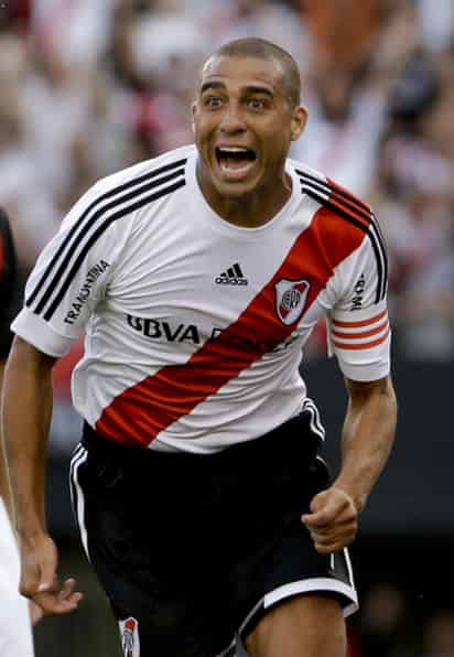 David Trezeguet abrió el marcador apenas al minuto 11 para los 'millonarios'. (Fotografía de AP)