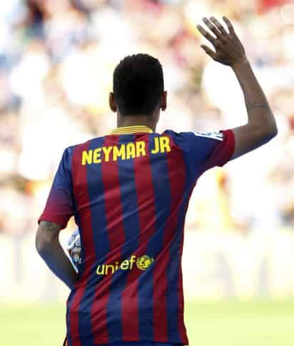 Neymar se quedaría con el '11' que deja vacante Thiago. (Archivo)