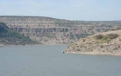 Bajo nivel. La presa Peña del Águila es una de las que mantiene un porcentaje de llenado muy bajo, del 25.8 por ciento.