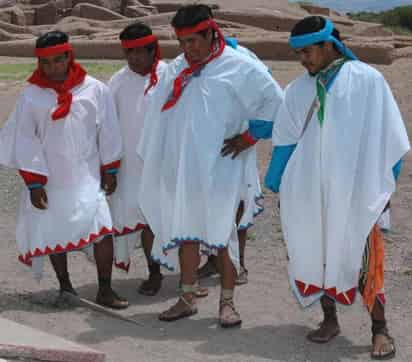 Miembros de la comunidad Tarahumara han inspirado a Nike para la creación de calzado. ARCHIVO